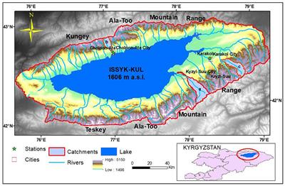 Climatic and anthropogenic impacts on the water balance of Issyk-Kul Lake through its main catchments